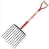 Ames True Temper #76125 Razor Back 10-Tine Ensilage Fork -Imperial Black Shop 124160 75448.1673454085