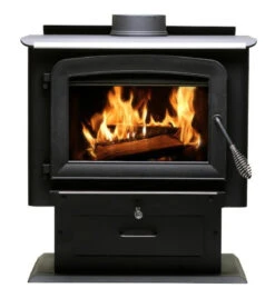 US Stove 2,000 Sq. Ft. Wood Burning Stove - AW2020E-P