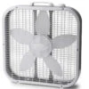 Camair 20" 3 Speed White Box Fan -Imperial Black Shop 1890570 01 87143.1673454360