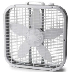 Camair 20" 3 Speed White Box Fan