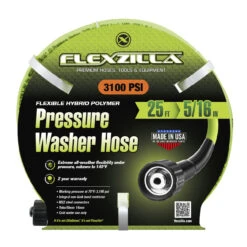 Legacy Mfg - Flexzilla 5/16X25' Pressure Washer Hose With M22 Fittings -Imperial Black Shop 1909530 8 91194.1660244051