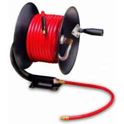 Legacy - Manual Rewind Air Hose Reel With 100 Ft. Hose.