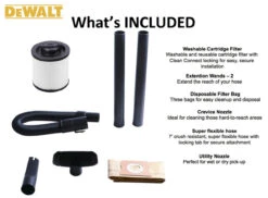 DeWALT - Portable 4 Gallon Wet/Dry Vac -Imperial Black Shop 2056565 3 51933.1632843846