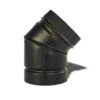 Selkirk Smoke Pipe/45DEG Elbow, 6-Inch -Imperial Black Shop 2069725 1 05384.1673546683