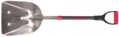 RazorBack #12 Aluminum Scoop With D-Grip Fiberglass Handle