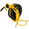 DeWALT 3/8in. X 50 Ft. Double Arm Auto Retracting Air Hose Reel -Imperial Black Shop 2098320 11963.1673454116