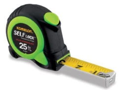 Komelon 25'x1" Self Lock Tape Measure -Imperial Black Shop 2116475 2 65425.1633454907