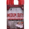 Electryx Medium Duty Indoor/Outdoor Triple Tap Extension Cord 25 FT Red -Imperial Black Shop 2170705 93433.1673453818