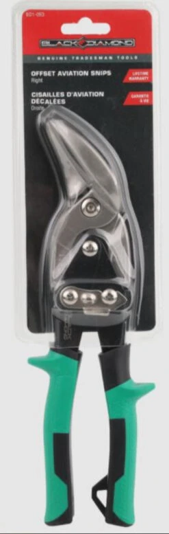 Black Diamond Offset Aviation Snips- Right