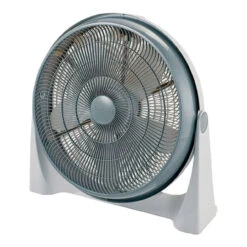 Camair AC100 Air Circulator, 20 In Dia Blade, 5-Blade, 3-Speed, Gray