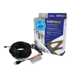 Easy Heat Fixed Resistance Roof And Gutter De-Icing Kit - 80 Feet