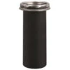 Selkirk Drip Less Smoke Stove Pipe Adapter 6 In X 15-3/4 In, 430 Stainless Steel -Imperial Black Shop 92465110 1 70779.1673546685