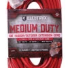 Electryx Med Duty Indoor-Outdoor Extension Cord - 100ft -Imperial Black Shop 94346466 1 36236.1698267223