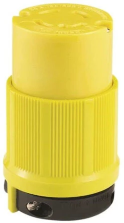 Cooper Wiring Lock Safety Grip Grounded Locking Polarized Electrical Connector