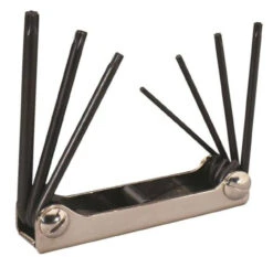 Eklind Fold-Up 7 Piece Torx Hex Key Set - 4 1/4" Handle