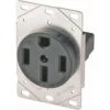 Cooper Wiring 1258-SP Grounded Straight Blade Electrical Receptacle