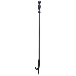 Homebasix Fireplace Poker 27 In - Black Coated