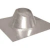 Imperial Galvanized Steel Adjustable Roof Flashing -Imperial Black Shop 98419418 26273.1673454223