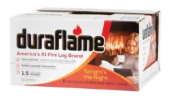 Orgill - DURAFLAME 00625 Firelog, 2.5 Lb, 1.5 Hr Total Burning T