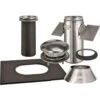 Sure-Temp Pitched Ceiling Support Kit 6 In, Stainless Steel -Imperial Black Shop 99846999 57326.1673454204