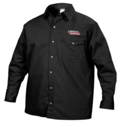 Lincoln Electric Black Cloth Welding Shirt