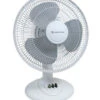 Comfort Zone 12" Oscillating Table Fan -Imperial Black Shop P2173845 2 37164.1673454363